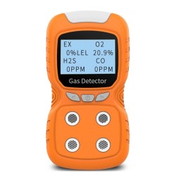Portable Multi Gas Detector 4 in 1 EX O2 CO H2S